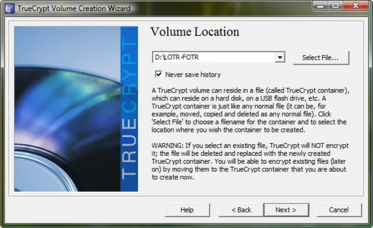 TrueCrypt 6.1a