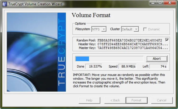 TrueCrypt 6.1a