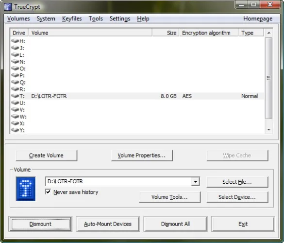 TrueCrypt 6.1a