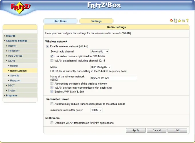 FRITZ!Box FON WLAN 7270