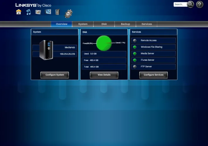 Linksys NMH-405
