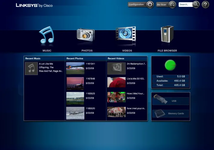 Linksys NMH-405