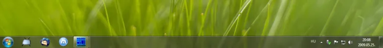 Windows 7 tálca