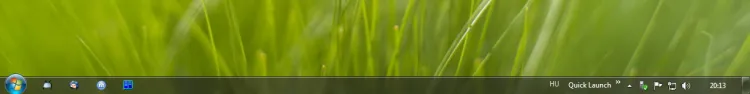Windows 7 tálca