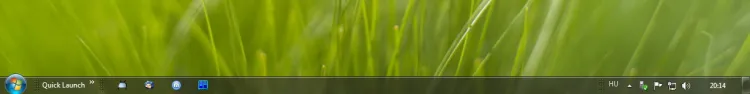 Windows 7 tálca