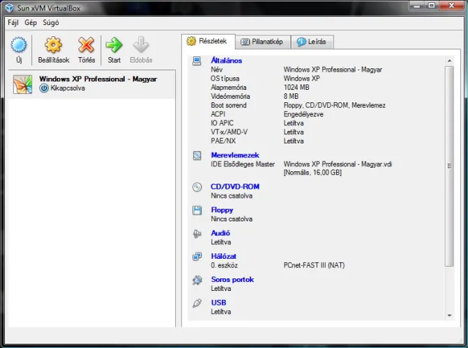 VirtualBox 11. lépés