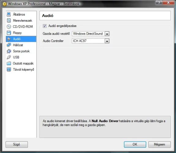 VirtualBox 13. lépés