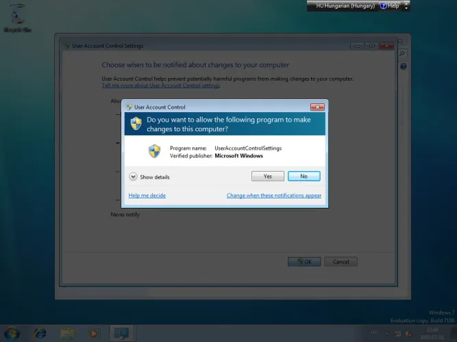 Windows 7 UAC
