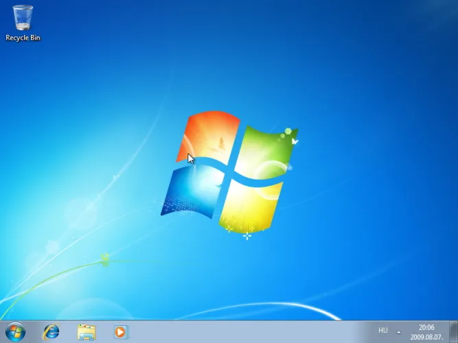 Windows 7 telepítés