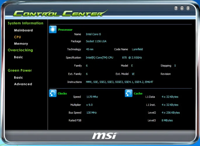MSI P55-GD80