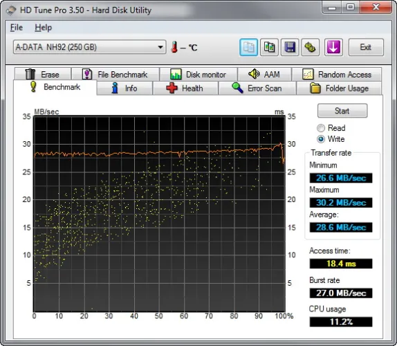 A-Data NH92 250 GB
