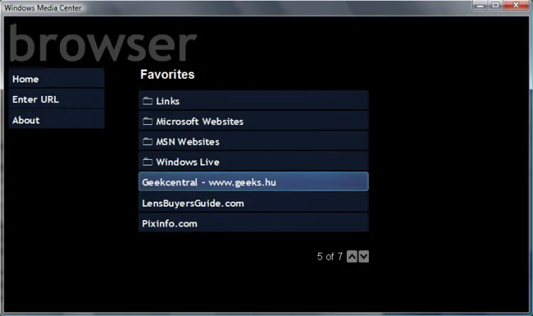 MCE Browser