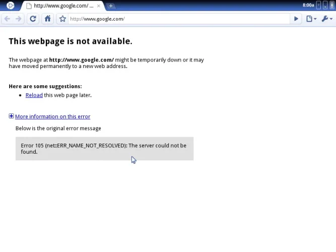 Google Chrome OS