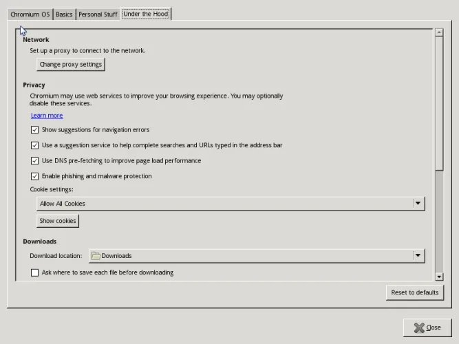 Google Chrome OS